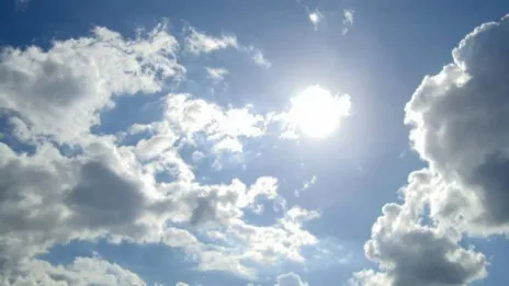 Onamet prevé un cielo despejado con nubes dispersas para este domingo