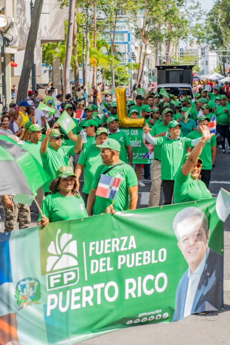 Masiva participación de la Fuerza del Pueblo en la Parada Dominicana de Puerto Rico