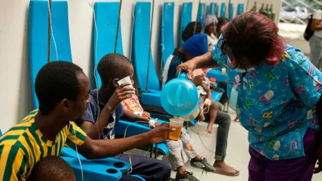 Cólera se extiende en Haití y la violencia sigue en aumento, alerta la ONU
