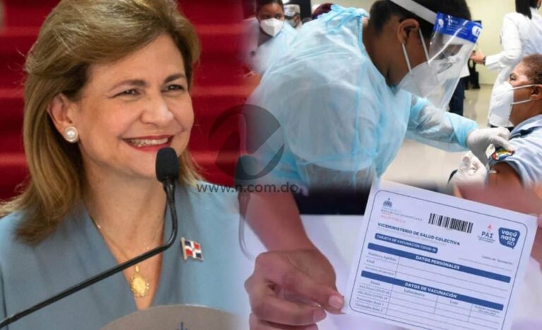En primer día que RD exige presentar tarjeta de inoculación, más de 110 mil dominicanos se vacunaron