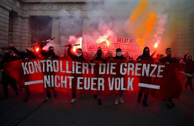 Protestas en toda Europa contra nuevos confinamientos