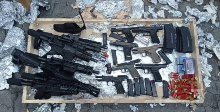 Aduanas decomisa cargamento de armas de fuego en puerto de Haina