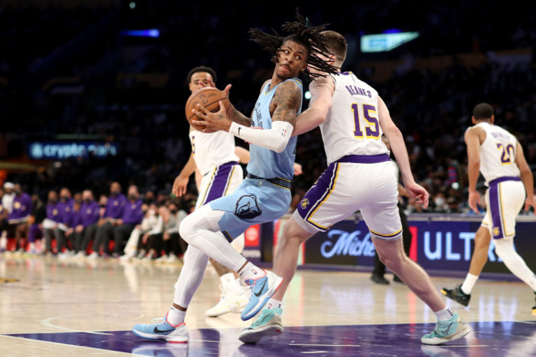Unos Grizzlies lanzados frenan la racha de los Lakers