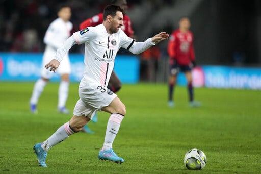 Messi anota en goleada de PSG sobre Lille; Niza cae en casa