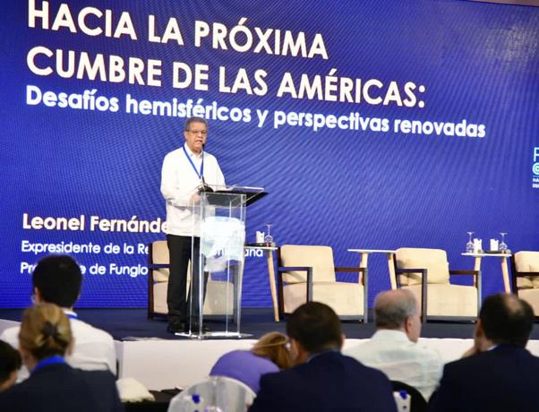 Leonel Fernández: «América Latina se exhibe ante el mundo en uno de sus momentos de mayor desunión»