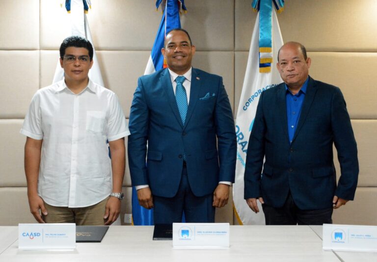 CAASD y CORAAVEGA firman convenio de colaboración El acuerdo tendrá una duración de 2 años