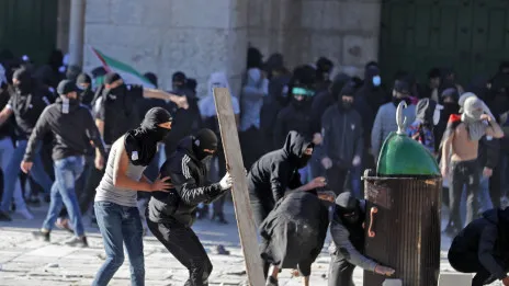 La violencia en Jerusalén mancha las celebraciones del Viernes Santo