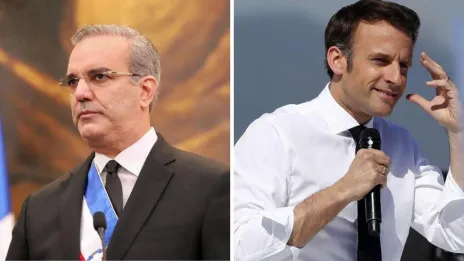 Abinader felicita al reelecto presidente de Francia, Emmanuel Macron
