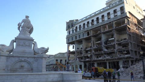 Suman 32 los muertos y 80 los lesionados en explosión de hotel cubano