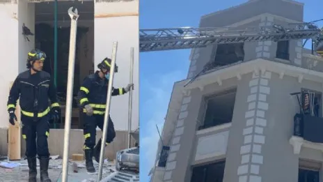Se reportan dos muertos y 18 heridos por explosión en edifico de Madrid