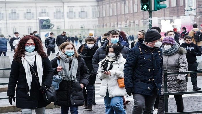 Italia registra 121 mil nuevos contagios por Covid en última semana