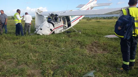 Fallece el otro ocupante de la avioneta que se estrelló en Puerto Plata