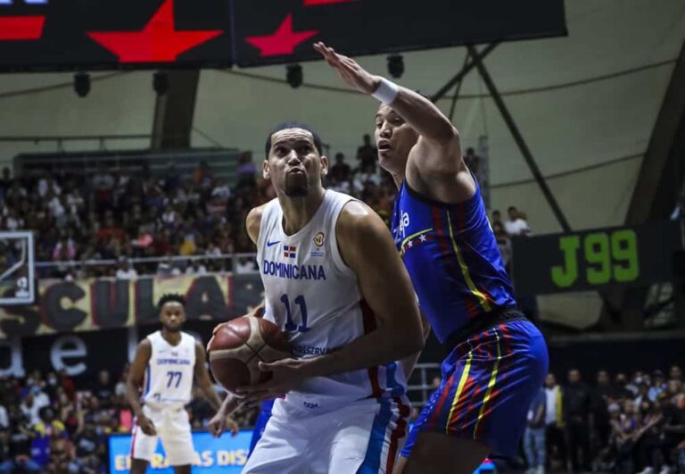 Venezuela derrota a República Dominicana en clasificatorio de la ventana FIBA