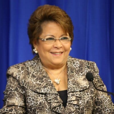 Alejandrina Germán espera 800 mil dominicanos participen en consulta para escoger candidato presidencial del PLD