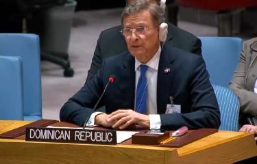 Ante Consejo de Seguridad de la ONU, RD aboga por una «fuerza robusta» para pacificar Haití