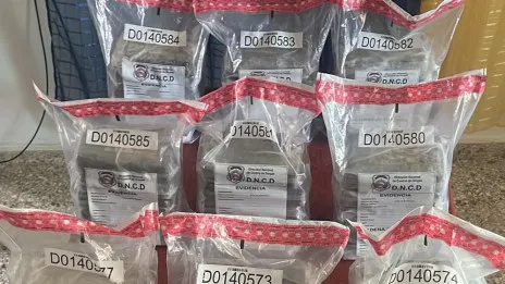 DNCD frustra envío de 50 paquetes de cocaína a Bruselas