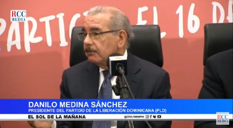 Danilo Medina advierte éxito de consulta del PLD está en manos de los peledeistas