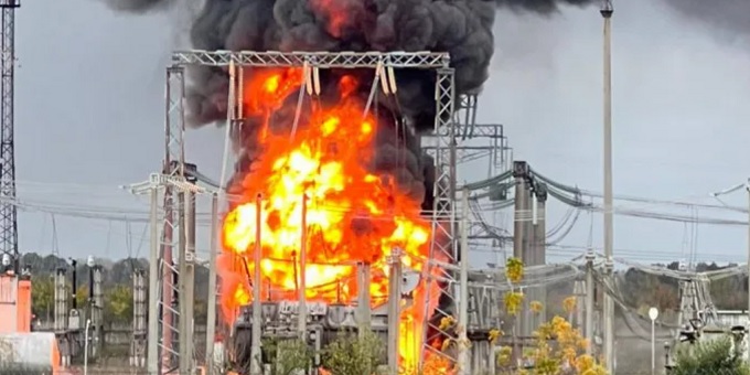 Ucrania informa de nuevo ataque ruso contra infraestructura energética