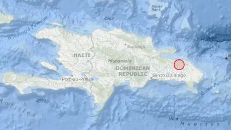 Se registra un sismo de 5.0 grados en Higüey