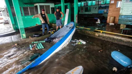 Suben a 14 los muertos por Julia en Centroamérica, donde siguen evacuaciones