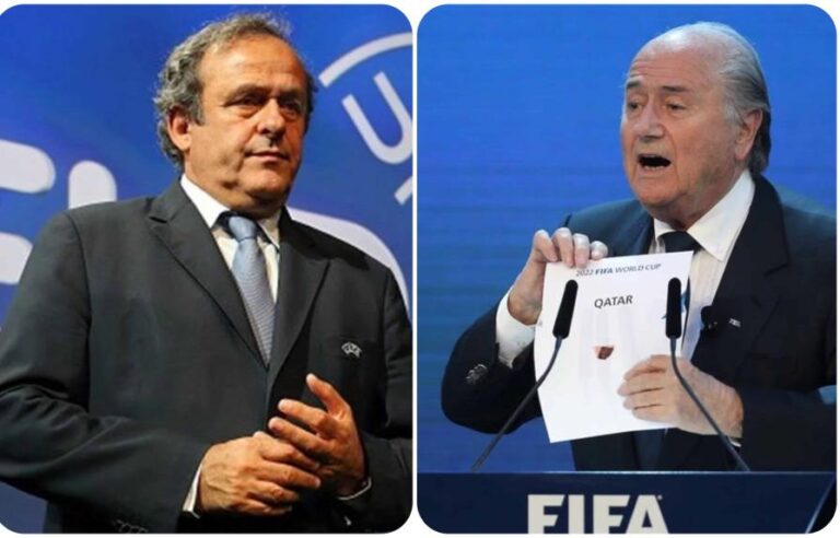 Blatter culpa a Platini del «error» de conceder el Mundial de fútbol a Qatar