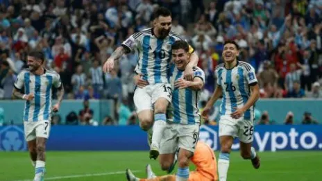 Argentina avanza a la final, devora a Croacia 3-0
