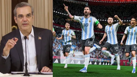 Abinader felicita selección de futbol de Argentina por su corona en Copa Mundial