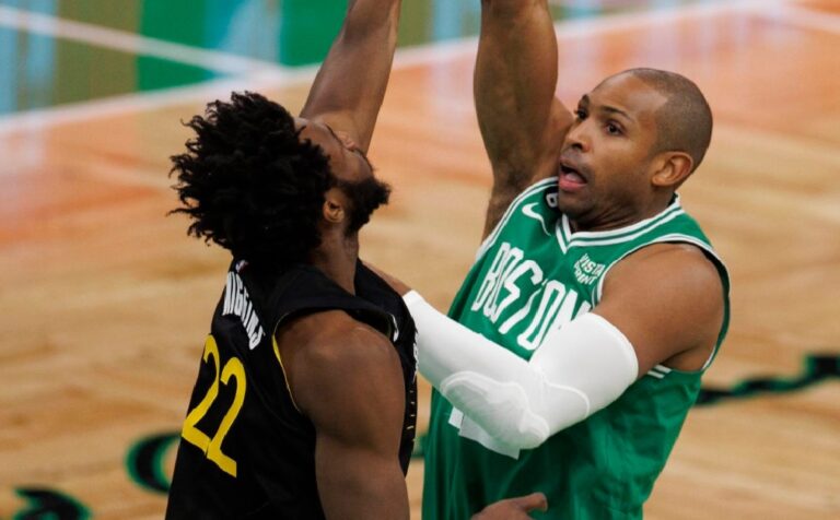 Al Horford logra doble-doble y Celtics vencen a los Warriors