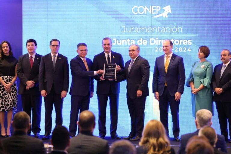 El CONEP reconoce al presidente Luis Abinader por sus múltiples acciones orientadas al desarrollo sostenible del país