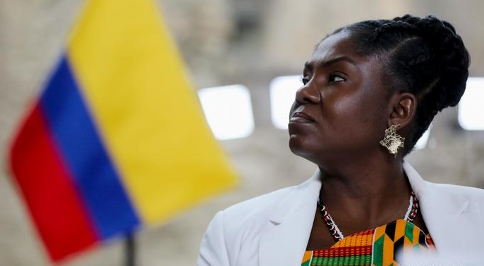 Vicepresidenta de Colombia denuncia un intento de atentado en su contra