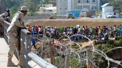 Refuerzan la frontera por violencia en Haití