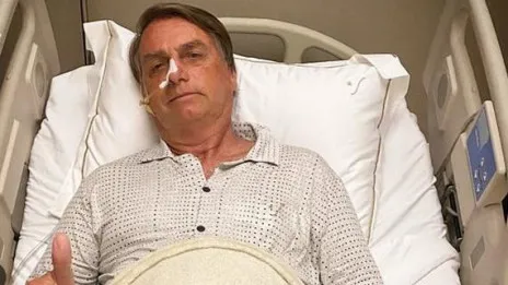 Bolsonaro es internado en un hospital de EE UU por dolores abdominales