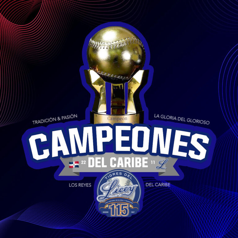 República Dominicana representada por los Tigres del Licey se proclama campeón de la Serie del Caribe