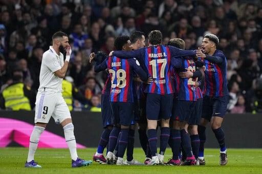 Barcelona gana en casa del Madrid en Copa del Rey