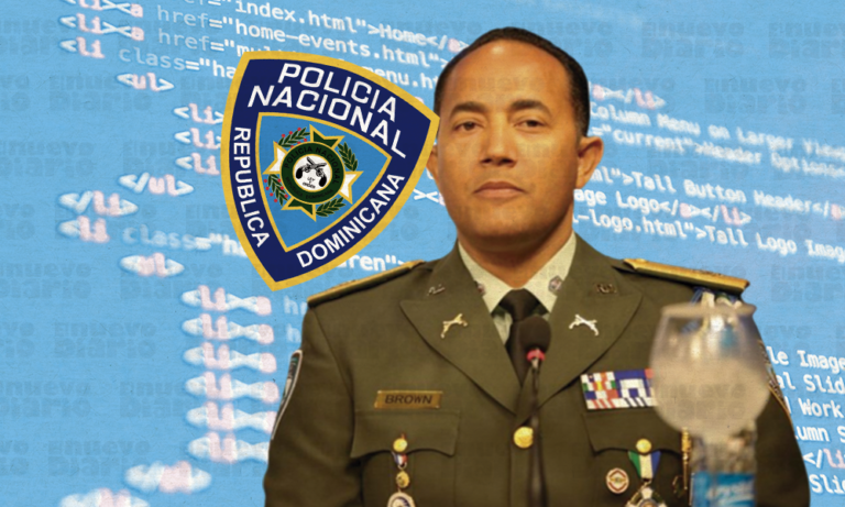 Policía Nacional suspende al general Brown; le impide uso de uniforme, carnet y arma de reglamento
