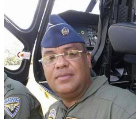 Identifican como el teniente coronel  Negarit María Espaillat el piloto muerto en el accidente de helicóptero en San Cristóbal