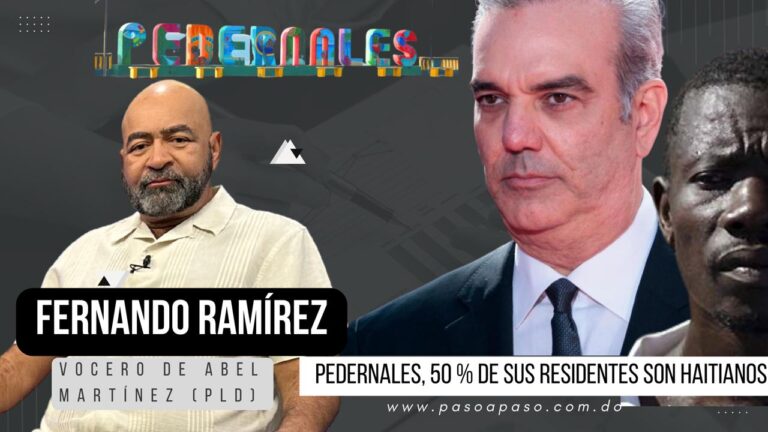 VIDEO – FERNANDO RAMÍREZ REVELA EN PEDERNALES POR CADA DOMINICANO HAY 10 HAITIANOS