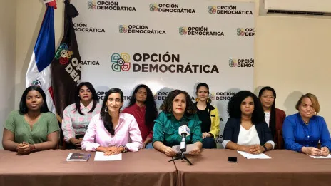 Opción Democrática llama a la JCE a cumplir con la cuota de la mujer en la boleta electoral