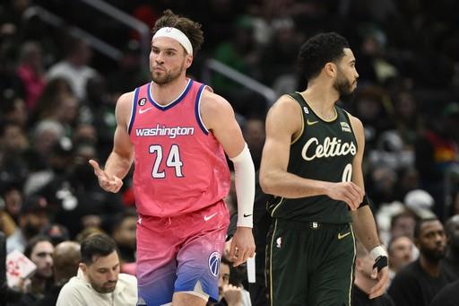 Wizards diezmados aplastan a Celtics