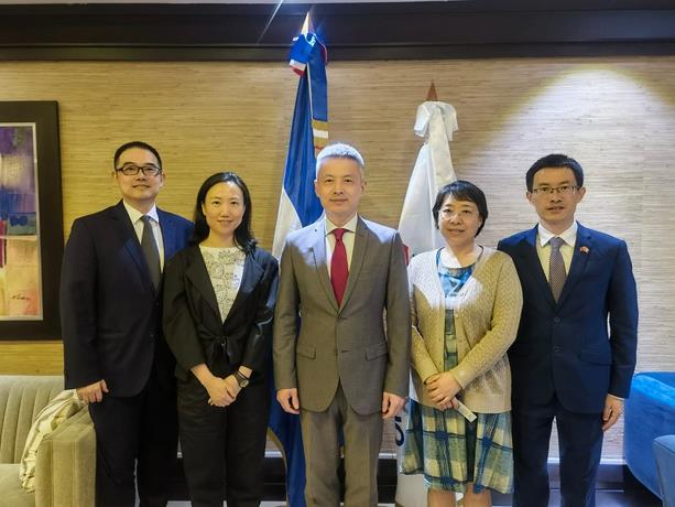Llega a República Dominicana el nuevo embajador chino en el país