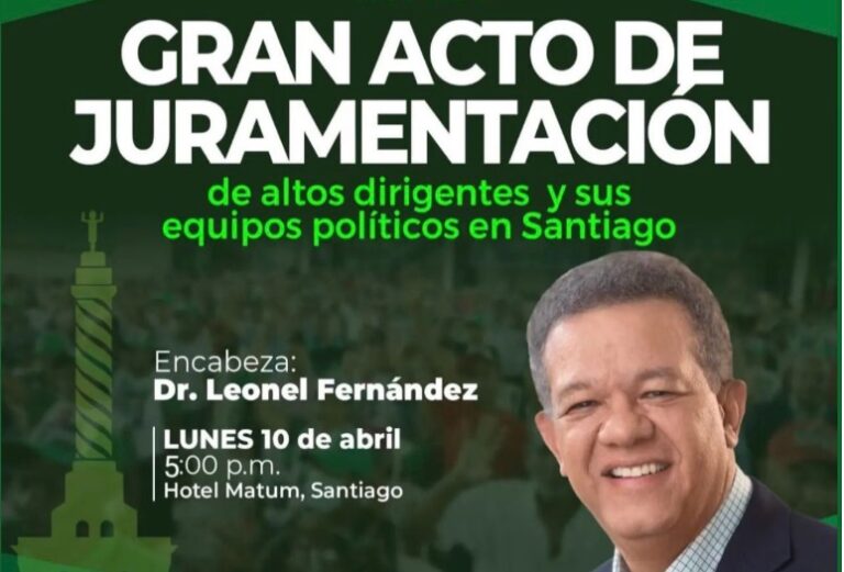 Leonel ‘esperará’ resultado Gallup en Santiago con un contundente acto de juramentación