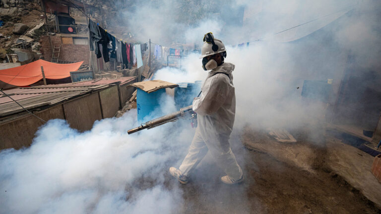 Muertes récord y hospitales saturados; el dengue provoca inédita emergencia sanitaria en Perú