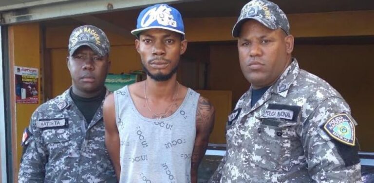 Atrapan en Puerto Plata haitiano perteneciente a una de las bandas más peligrosas de Haití