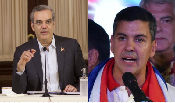 Luis Abinader felicita al presidente electo de Paraguay