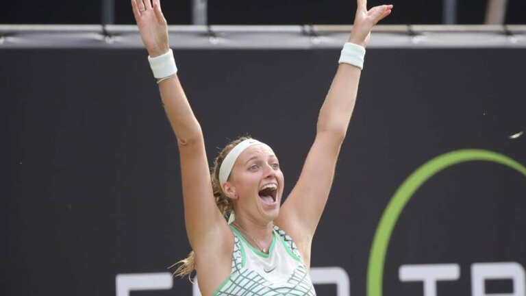 Kvitova somete Vekic en la final de Berlín y pone la mira a Wimbledon
