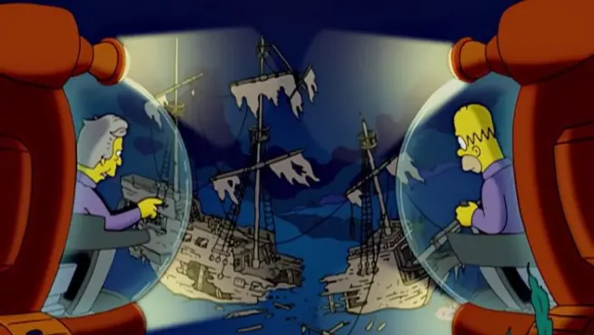 «Los Simpson»  predijeron hace 17 años la desaparición del submarino Titán cerca del Titanic