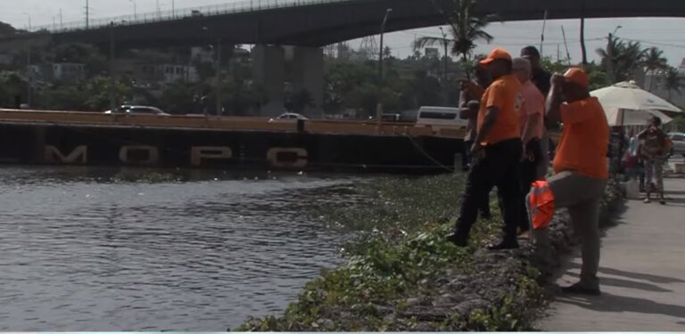Encuentran cadáver de joven se lanzó al río Ozama en persecución policial