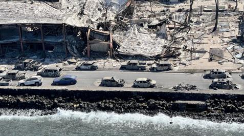 Aumenta a 93 el balance oficial fallecidos en Hawai por los incendios