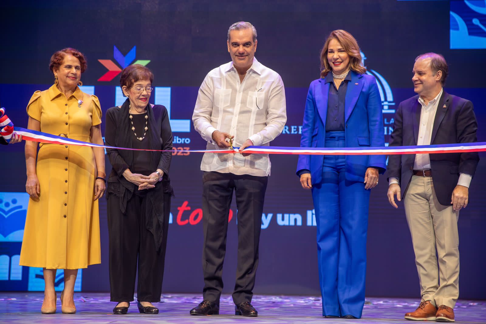 Abinader inaugura la XXV Feria Internacional del Libro Santo Domingo 2023