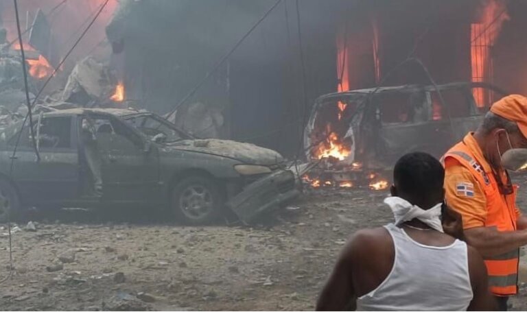 Alcalde de San Cristóbal informa ascienden a 10 los muertos y 59 los heridos en explosión en San Cristóbal